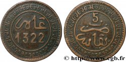 MAROC 5 Mazounas Abdul Aziz an 1322 1904 Fez
