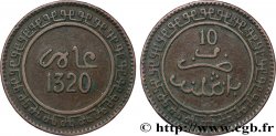 MOROCCO 10 Mazounas Abdul Aziz an 1320 1902 Birmingham