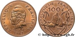 FRENCH POLYNESIA 100 Francs I.E.O.M. 1987 Paris