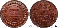 TUNISIA - FRENCH PROTECTORATE 5 Centimes AH1334 1916 Paris