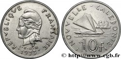 NEW CALEDONIA 10 Francs I.E.O.M. 1973 Paris