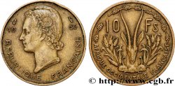AFRICA FRANCESA DEL OESTE 10 Francs 1956 Paris