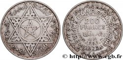 MAROC - PROTECTORAT FRANÇAIS 200 Francs AH 1372 1953 Paris TTB 