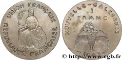 NOUVELLE CALÉDONIE Essai de 1 Franc sans listel 1948 Paris