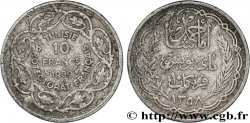 TUNISIA - French protectorate 10 Francs au nom du Bey Ahmed an 1358 1939 Paris