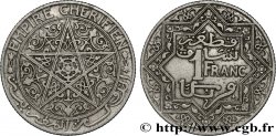 MOROCCO 1 Franc Empire Chérifien - Maroc N.D. Paris