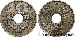 FRENCH INDOCHINA 5 Centièmes 1938 Paris