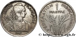 FRENCH INDOCHINA 1 Piastre Union Française - Fédération Indochinoise 1947 Paris