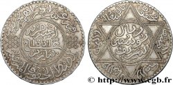 MARUECOS - PROTECTORADO FRANCÉS 10 Dirhams (1 Rial) Moulay Youssef I an 1331 1913 Paris