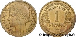 FRANZÖSISCHE WESTAFRIKA 1 Franc Morlon 1944 Londres