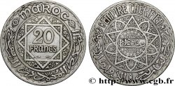 MAROC - PROTECTORAT FRANÇAIS 20 Francs AH 1352 1933 Paris
