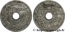 TUNISIA - French protectorate Essai 20 Centimes 1945 Paris