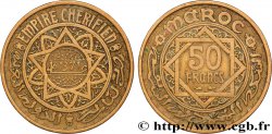 MARUECOS - PROTECTORADO FRANCÉS 50 Francs AH 1371 1952 Paris