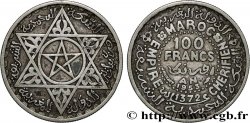 MOROCCO - FRENCH PROTECTORATE 100 Francs AH 1372 1953 Paris