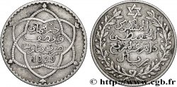 MARUECOS 2 1/2 Dirhams (1/4 Rial) Moulay Hafid I an 1329 1911 Paris