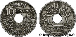 TUNISIA - French protectorate 10 Centimes AH 1337 1919 Paris