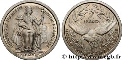 NOUVELLE CALÉDONIE Essai de 2 Francs 1949 Paris