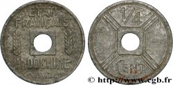 FRENCH INDOCHINA 1/4 Cent 1942 Osaka