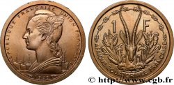 AFRIQUE ÉQUATORIALE FRANÇAISE - UNION FRANÇAISE Essai de 1 Franc Union Française 1948 Paris