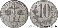 ALGERIA 10 centimes 1916 Alger