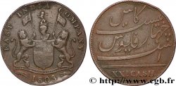 ISLE OF FRANCE (MAURITIUS) XX (20) Cash East India Company 1803 Madras