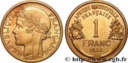 AFRICA FRANCESA DEL OESTE 1 Franc Morlon 1944 Londres