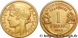 AFRICA FRANCESA DEL OESTE 1 Franc Morlon 1944 Londres