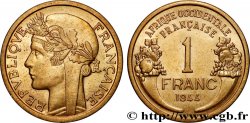 AFRIQUE OCCIDENTALE FRANÇAISE 1 Franc Morlon 1944 Londres