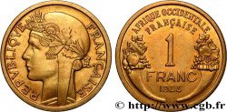 AFRIQUE OCCIDENTALE FRANÇAISE 1 Franc Morlon 1944 Londres