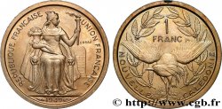 NUOVA CALEDONIA Essai de 1 Franc 1949 Paris 