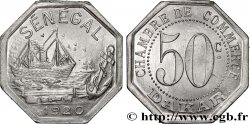 AFRIQUE FRANÇAISE - SÉNÉGAL 50 Centimes Chambre de Commerce de Dakar 1920 DAKAR