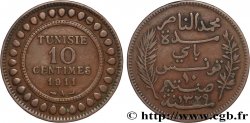 TUNISIA - French protectorate 10 Centimes AH1329 1911 Paris