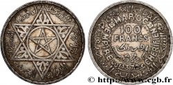 MOROCCO - FRENCH PROTECTORATE 100 Francs AH 1372 1953 Paris
