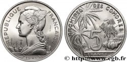 COMOROS  Essai de 5 Francs 1964 Paris