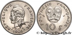 FRENCH POLYNESIA 10 Francs I.E.O.M. 1984 Paris