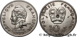 FRENCH POLYNESIA 10 Francs I.E.O.M. 1979 Paris