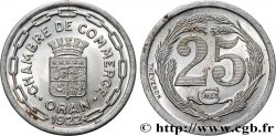 ALGERIA 25 Centimes Chambre de commerce d’Oran 1922 ORAN