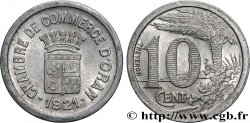 ALGÉRIE 10 Centimes Chambre de commerce d’Oran 1921 ORAN