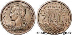 ÎLE DE LA RÉUNION Essai de 2 Francs 1948 Paris