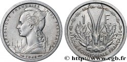 AFRICA EQUATORIALE FRANCESE - FRENCH UNION 1 Franc Union Française 1948 Paris 
