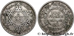 MARUECOS - PROTECTORADO FRANCÉS 100 Francs AH 1372 1953 Paris