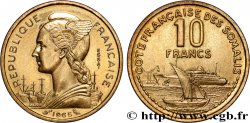 SOMALIA FRANCESE Essai de 10 Francs 1965 Paris 