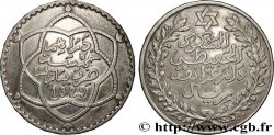 MAROKKO 5 Dirhams (1/2 Rial) Moulay Hafid I an 1329 1911 Paris