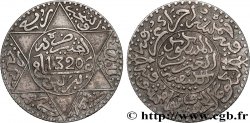 MARUECOS 2 1/2 Dirhams (1/4 Rial) Abdul Aziz I an 1320 1902 Berlin