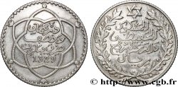 MOROCCO 2 1/2 Dirhams (1/4 Rial) Moulay Hafid I an 1329 1911 Paris