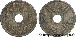 FRENCH INDOCHINA 1/4 Cent 1942 Osaka