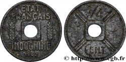 INDOCHINE FRANÇAISE 1/4 Cent 1942 Osaka