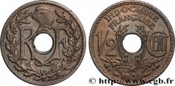 FRENCH INDOCHINA 1/2 Centième 1935 Paris