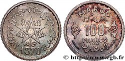 MARUECOS - PROTECTORADO FRANCÉS 100 Francs ESSAI AH 1370 1951 Paris