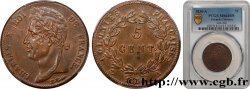 COLONIES FRANÇAISES - Charles X, pour la Guyane 5 Centimes Charles X 1830 Paris - A